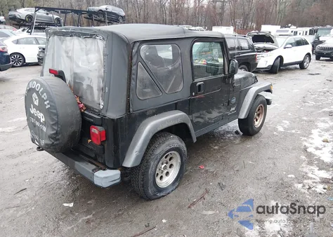 2004 Jeep Wrangler X z USA, uszkodzony, nr VIN 1J4FA39S24P801372